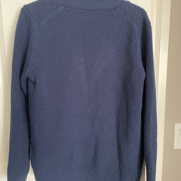 Frank and Oak men’s navy cardigan. Size small - Picture 3 of 4